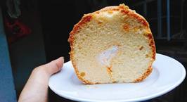 Hình ảnh món Bánh bông lan cuộn kem bơ