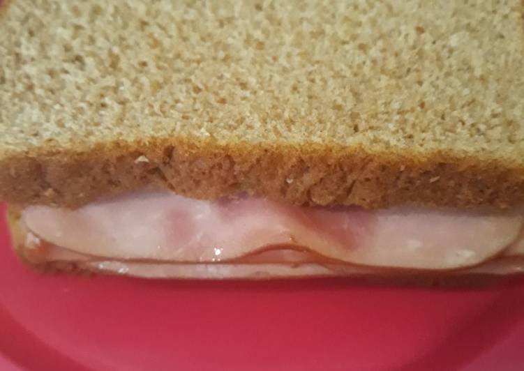 Steps to Make Favorite Peanut Butter and Ham