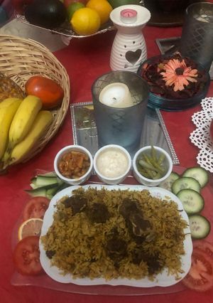 A picture of Leftover Beef Qorma Pilao Qorma flip into Qorma Pilao.