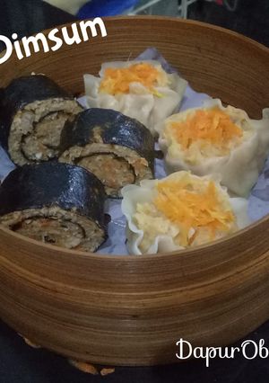 Foto resep Dimsum roll ayam rumput laut