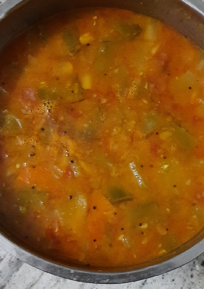 அவசர சாம்பார்(instant sambar recipe in tamil) செய்முறை முக்கிய புகைப்படம்