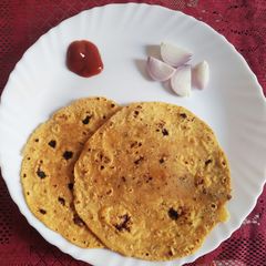 A picture of Sweet Potato Paratha.