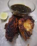 Ayam bakar taliwang sambal kecap