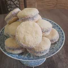 Una foto de Alfajores de Maizena