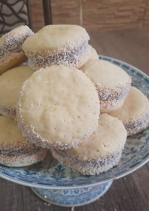 Una foto de Alfajores de Maizena