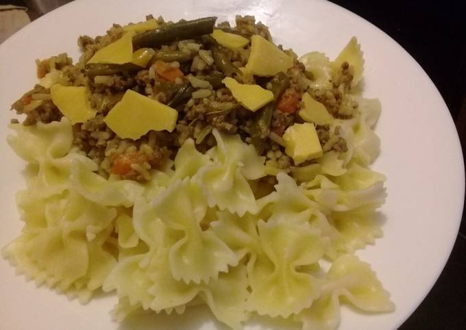 Recipe of Ultimate Beef Mince meat with pasta - New Recipes to try at home