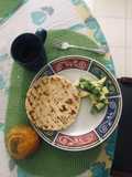 Arepa de chicharrones