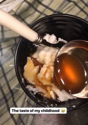 Foto resep Bubur sumsum santan instan