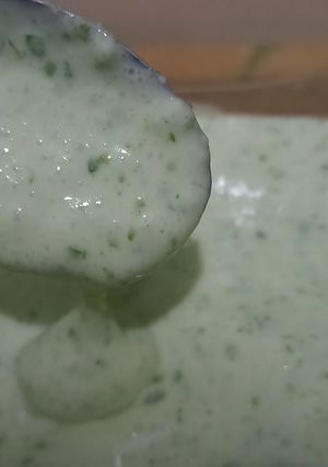 Una foto de Salsa de perejil