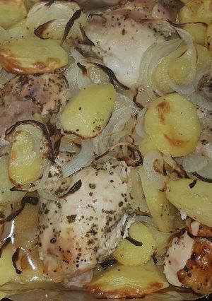 Una foto de Trutos de pollo 🍗🍗empapado de cebolla