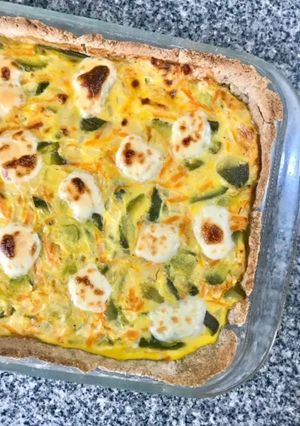 Una foto de Tarta integral de verduras 🥮