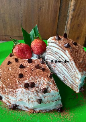 Foto resep 45. Choco Mille Crepes