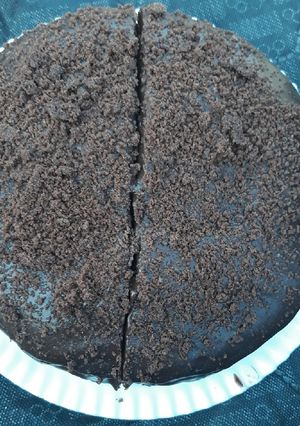 عکسی از دستور کیک کاکائویی بدون تخم مرغ