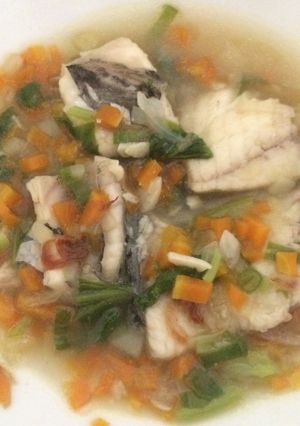 Foto resep Mpasi 12bulan + (soup ikan nila)