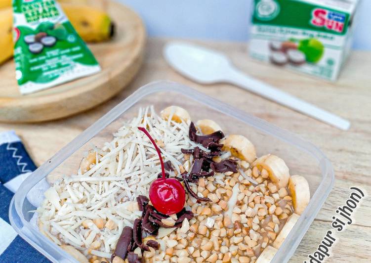 Resep: LezatDessert Box - Banana Peanuts Smoothless