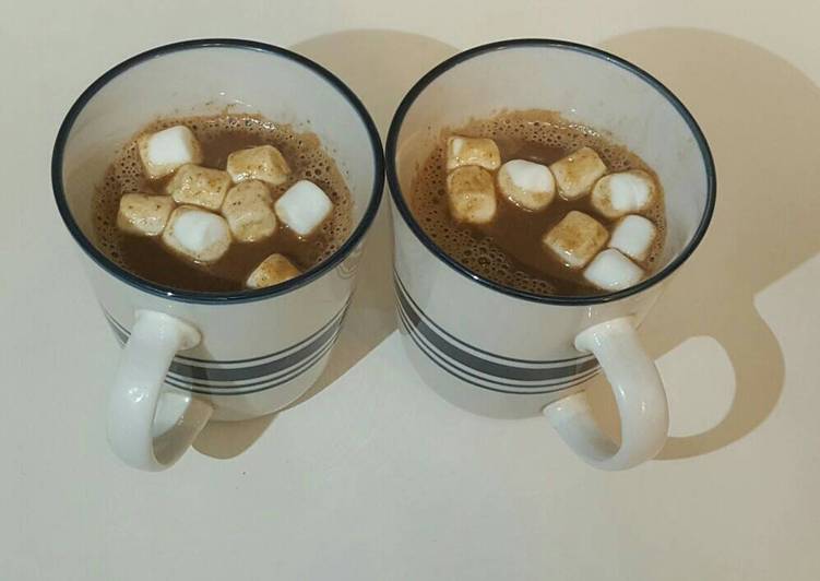 Recipe of Homemade Hershey&#39;s Hot Chocolate!