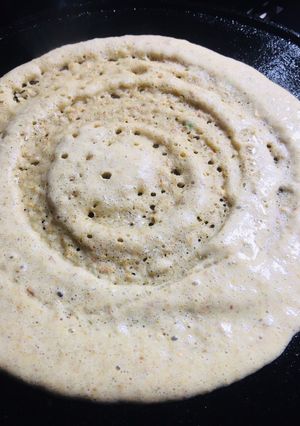 A picture of Raw jackfruit dosai.