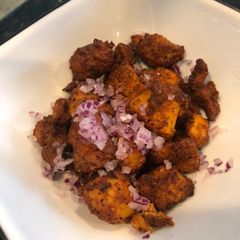 A picture of Chicken 65.