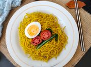 Gambar mie kuning banjar