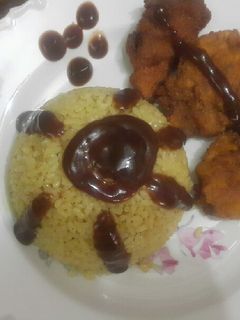 صورة لوصفة رز بلكاري وصوص الباربكيو 👌🍛🍛👌👌👍👍