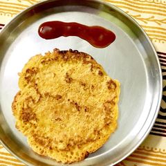 A picture of Bhutte ka chila.