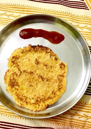 A picture of Bhutte ka chila.