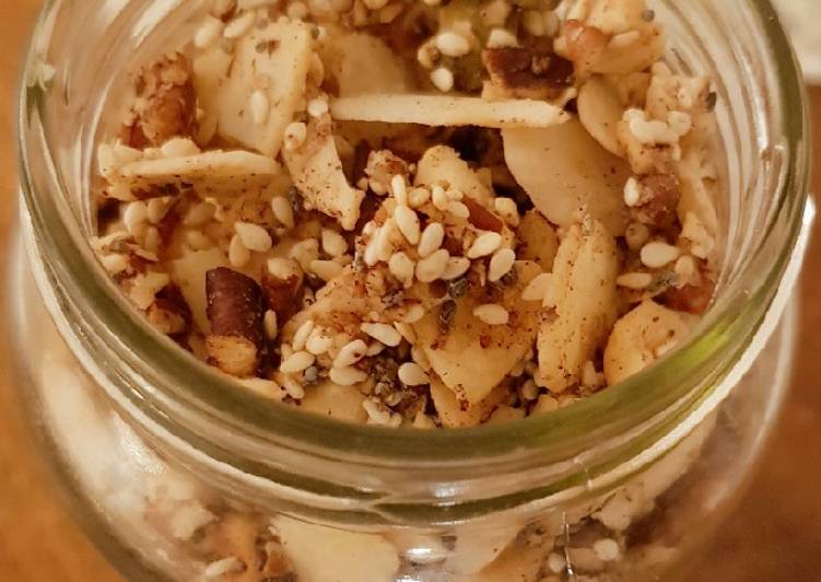 Recipe of Super Quick Homemade Keto Cinnamon Granola