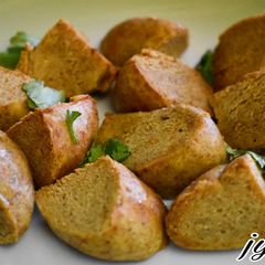 A picture of Mix Flour Baked Litti.