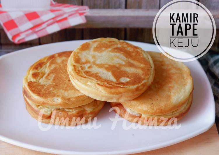 Resep Kamir Tape Keju Anti Gagal