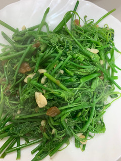 蔭瓜龍鬚菜 的食譜成品照片