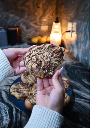 A picture of S'mores Cookies.