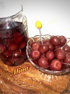 عکسی از دستور کمپوت گیلاس