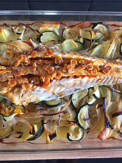 Una foto de Rape al horno
