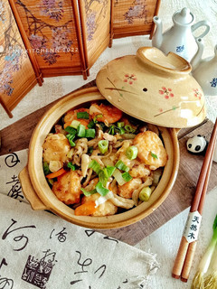 Foto resep Sapo Tahu Ayam Saus XO