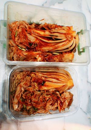 Hình của món Kim chi HQ.