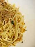 Healthy Spaghetti Tuna Aglio Olio (bisa pakai Mie Gandum)