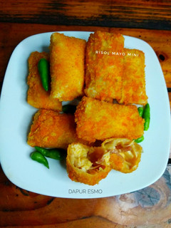 Foto resep Risol Mayo Mini (kulit pangsit)
