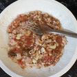 Ensalada de aloe vera, tomate y atún