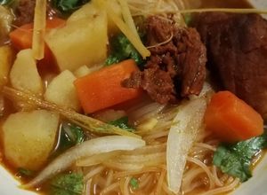 Hình của món Bò kho cực đơn giản.