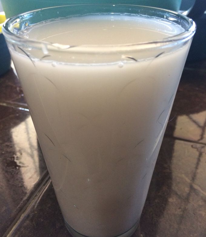 Una foto de Agua horchata de arroz