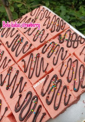 Foto resep Bolu kukus strawberry