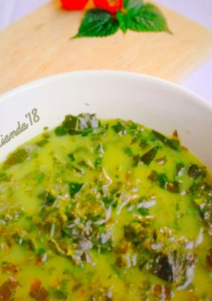 Foto resep 28. Daun Singkong bumbu kuning #bikinramadhanberkesan