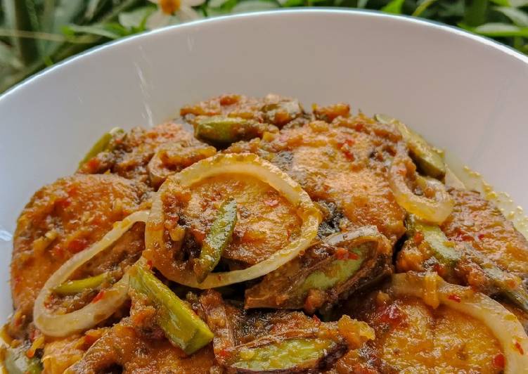 Cara Gampang Membuat Sambal Lado Ikan Tongkol+Petai❤ yang Enak