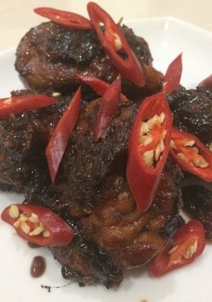 Foto resep Ayam panggang madu