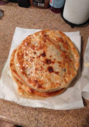 A picture of Beef Qeema naan.