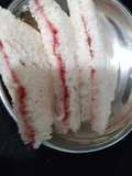 Bread jam sandwich