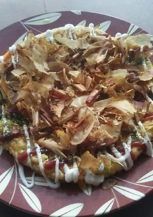 Foto resep Okonomiyaki Simpel