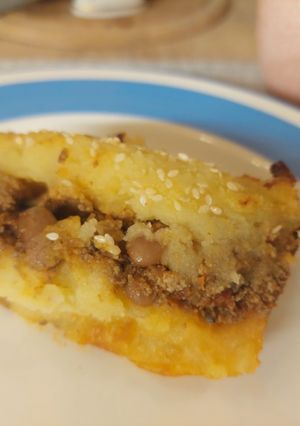 Vegán pásztor pite recept fotója