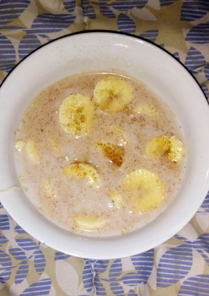 Una foto de Porridge de avena