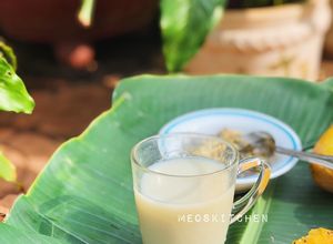 Hình của món Sữa đậu xanh.